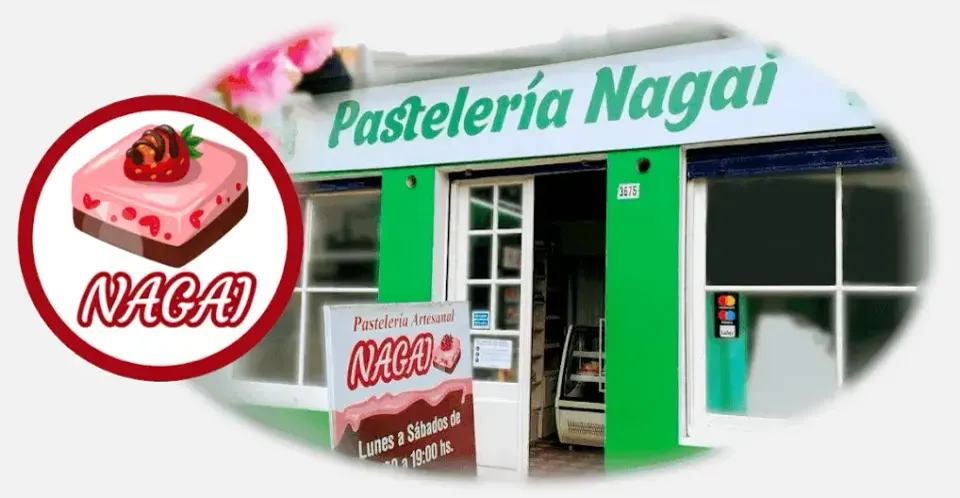 Frente de Pasteleria Nagai